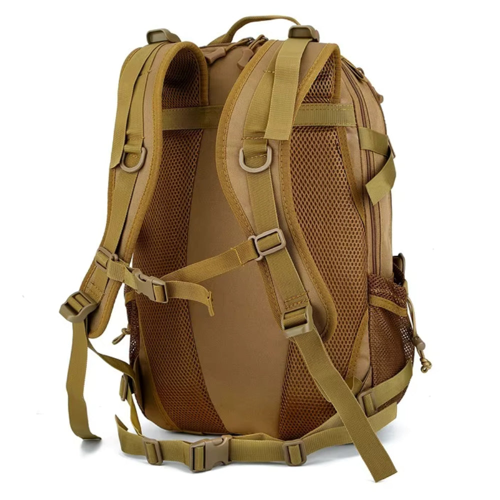 Taktikai hátizsák Falcon Tactical 45L – Vízálló Oxford, MOLLE rendszer, outdoor/military