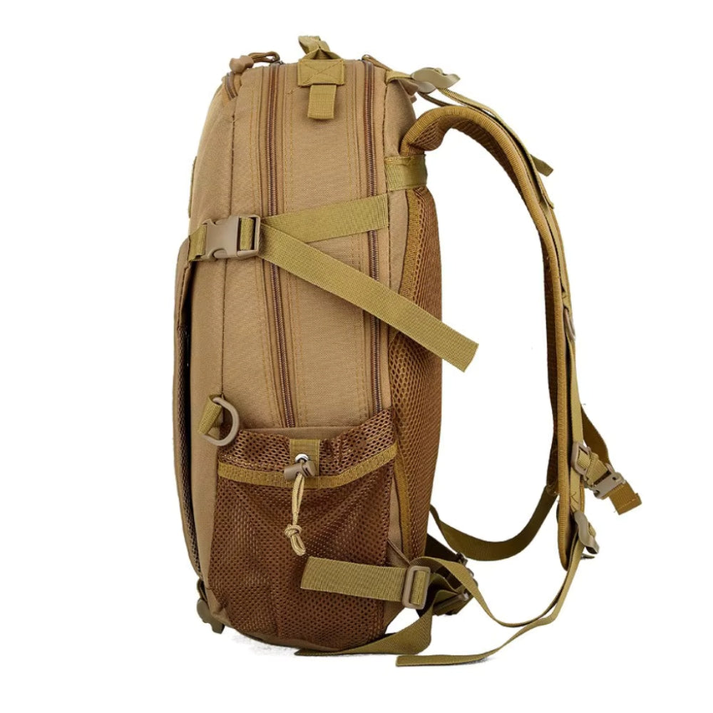 Taktikai hátizsák Falcon Tactical 45L – Vízálló Oxford, MOLLE rendszer, outdoor/military