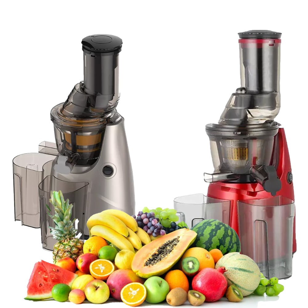Slow Juicer - Hidegen sajtolt zöldség-gyümölcs facsaró