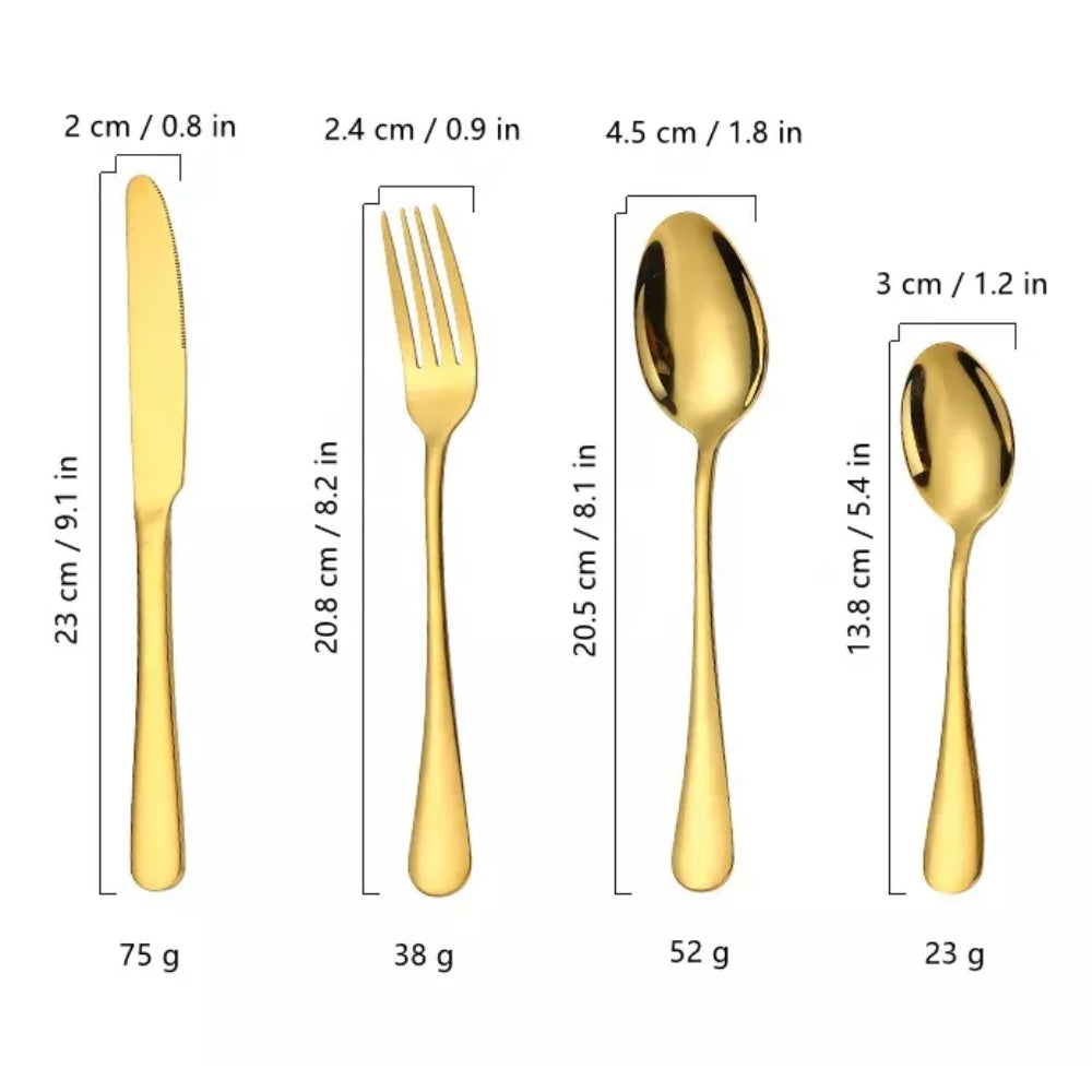 Evőeszköz "MAXINE" 24 darabos készlet