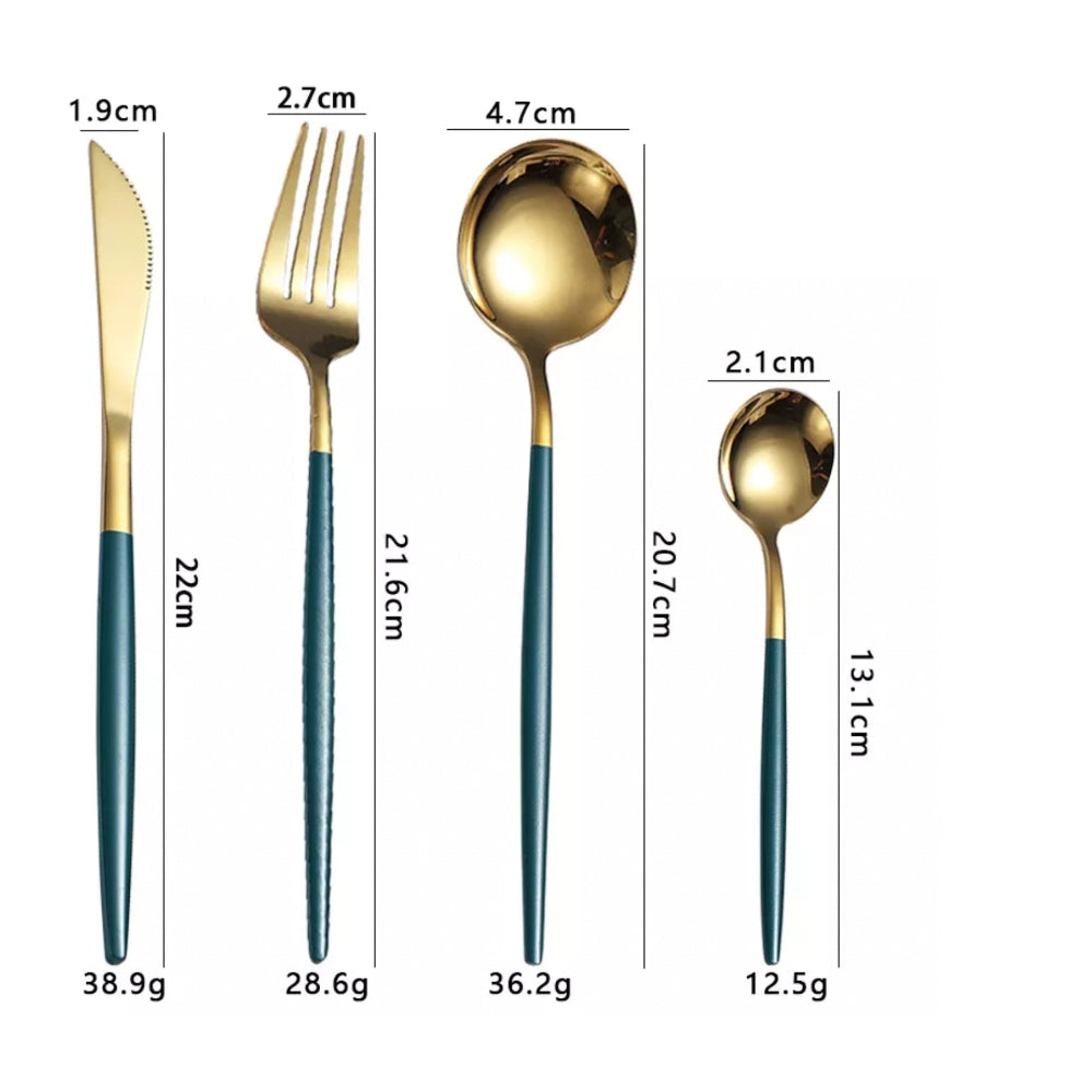Evőeszköz "ODILE" 24 darabos készlet