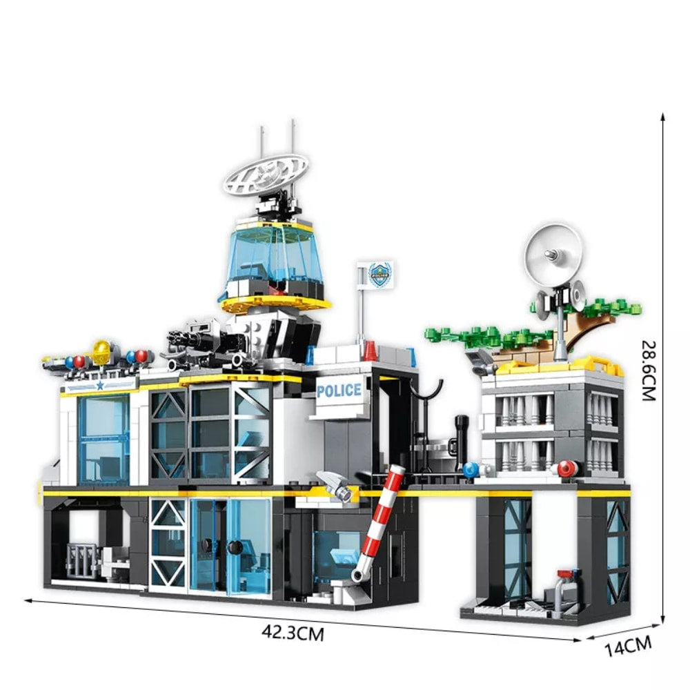 POLICE Team tégla készlet 1261 darab