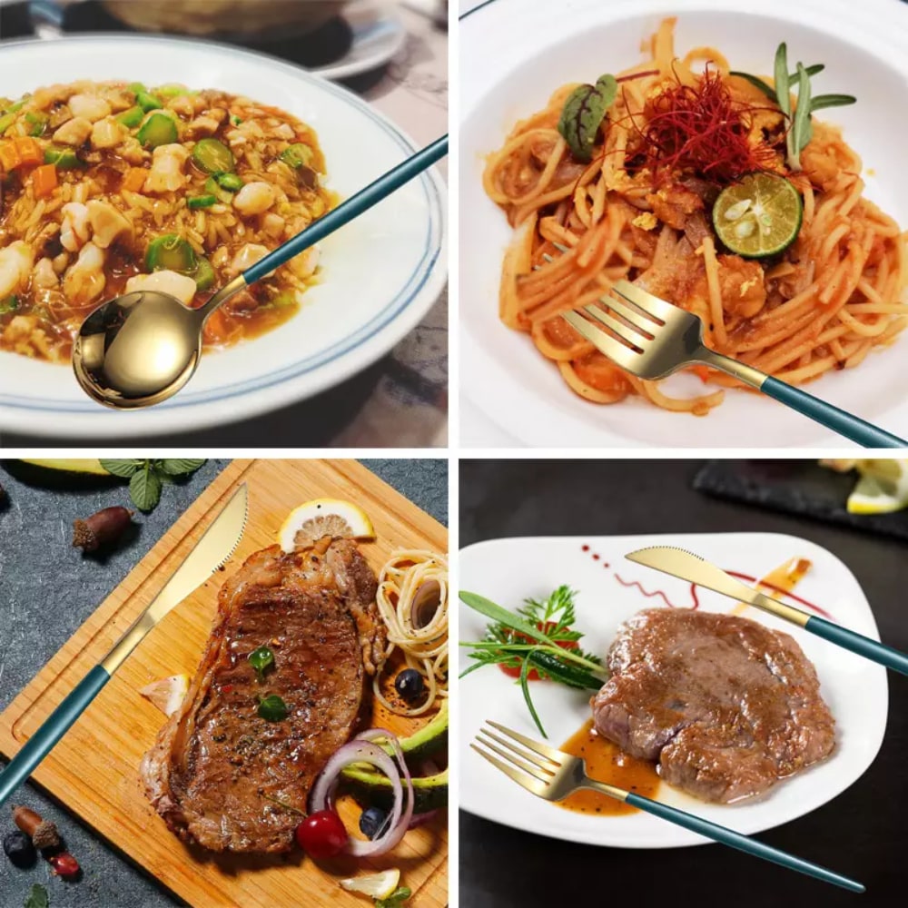 Evőeszköz "ODILE" 24 darabos készlet