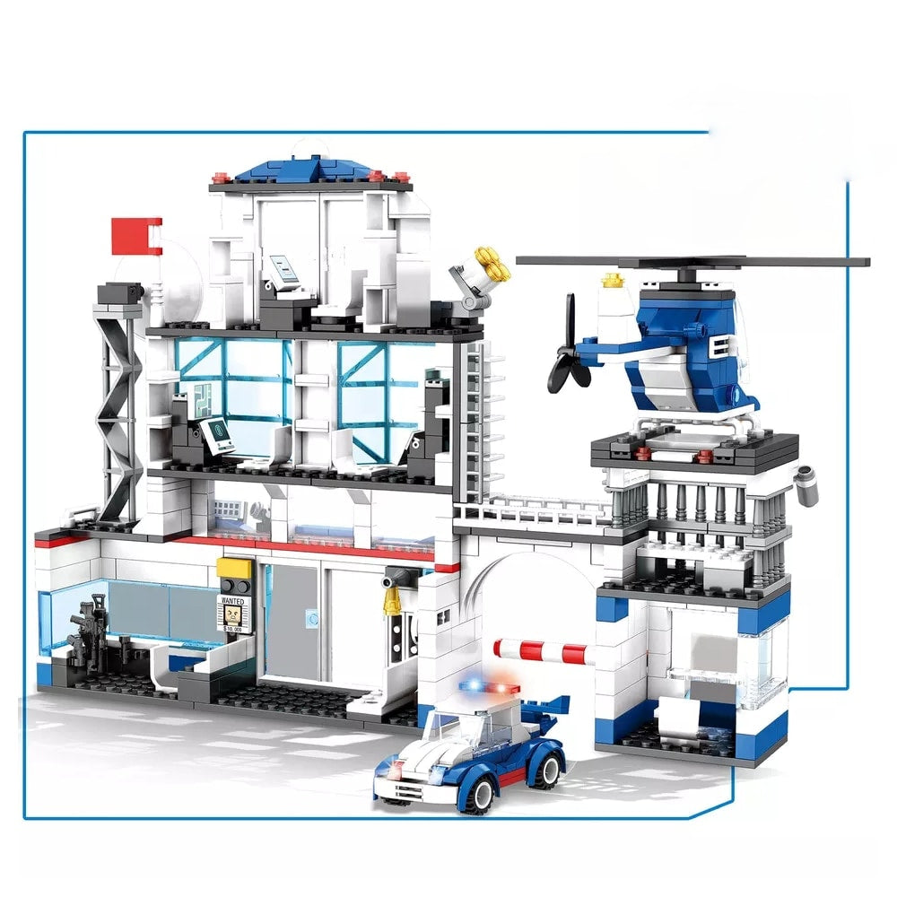 POLICE team tégla készlet 563 darab