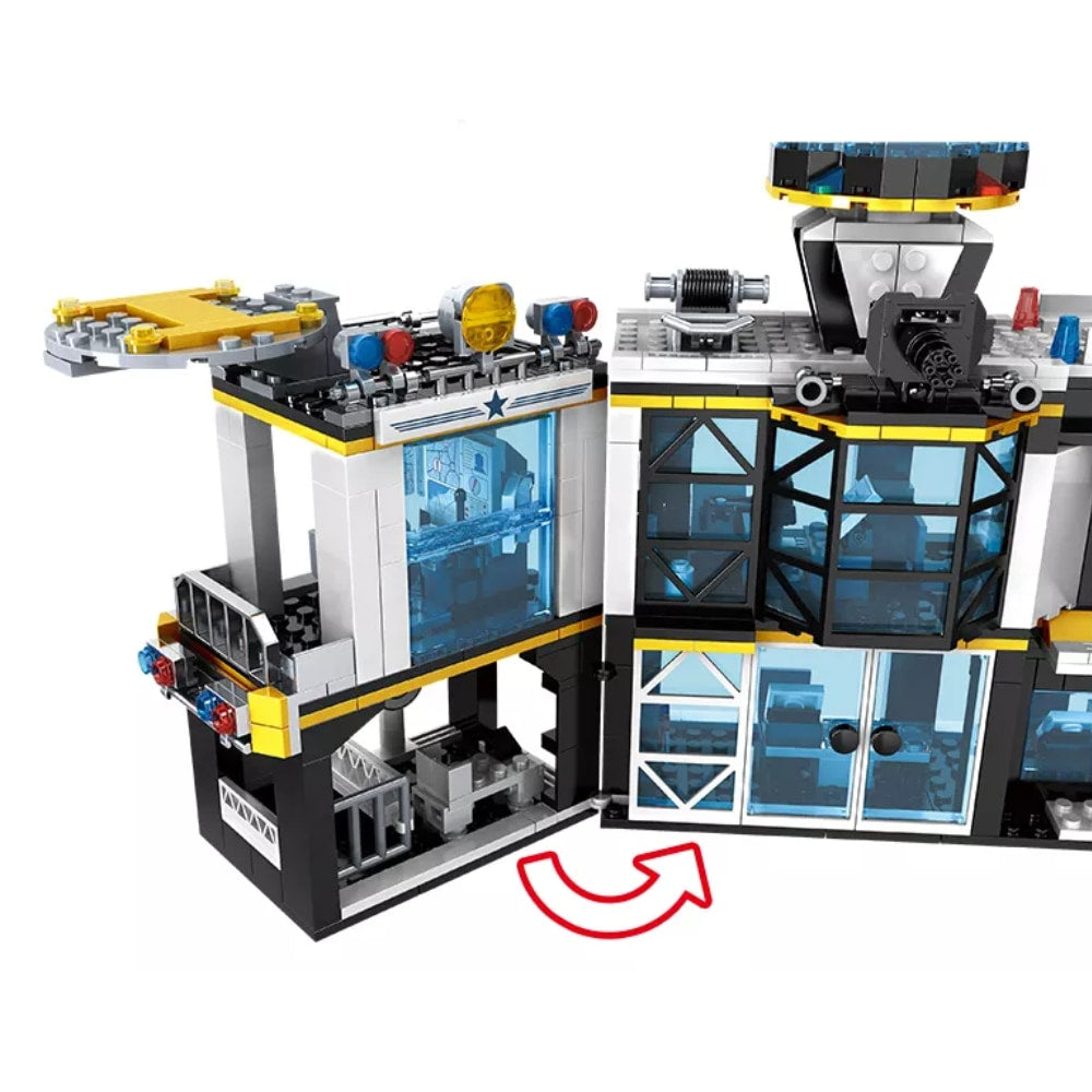 POLICE Team tégla készlet 1261 darab