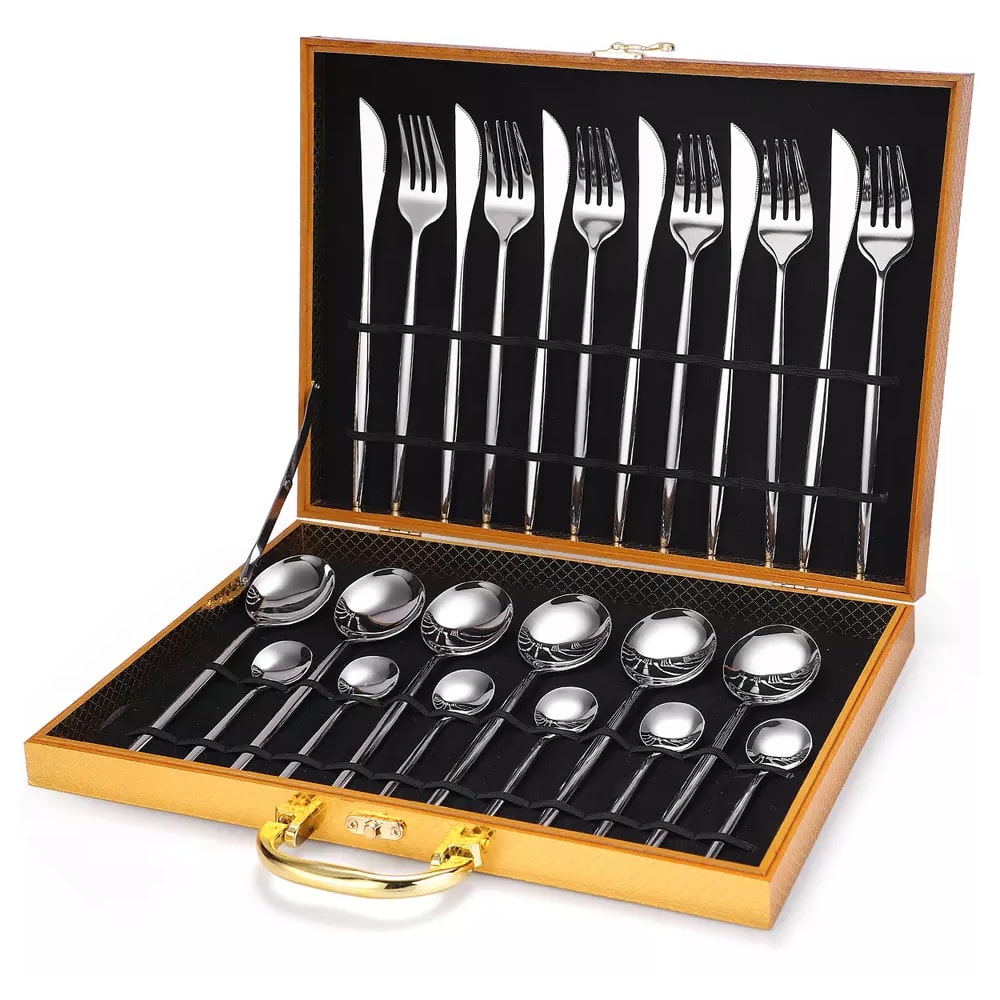 Evőeszköz "ODILE" 24 darabos készlet