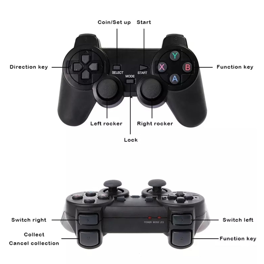 Vezeték nélküli kontroller PS4/PC/Android/iOS