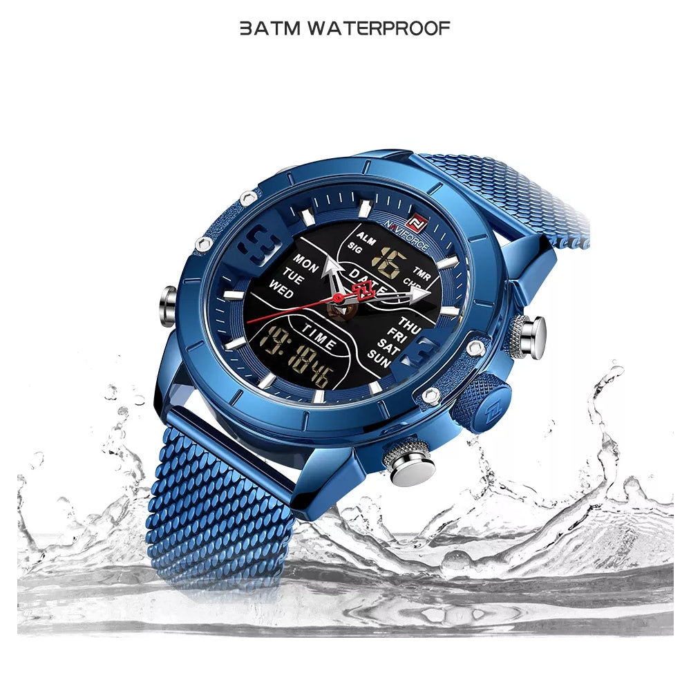 Férfi karóra MACHTSTEEL