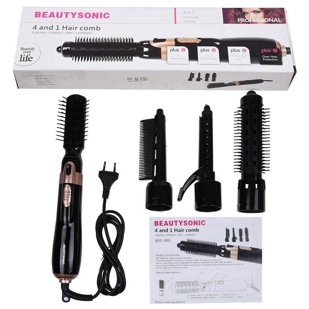 4 az 1-ben Kefe hajszárításhoz és hajformázáshoz