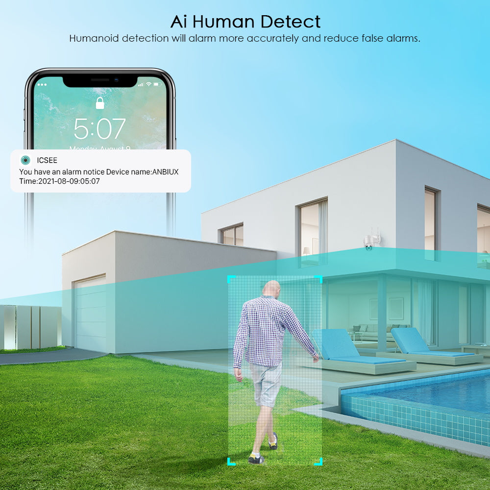 Kültéri térfigyelő kamera Wifivel