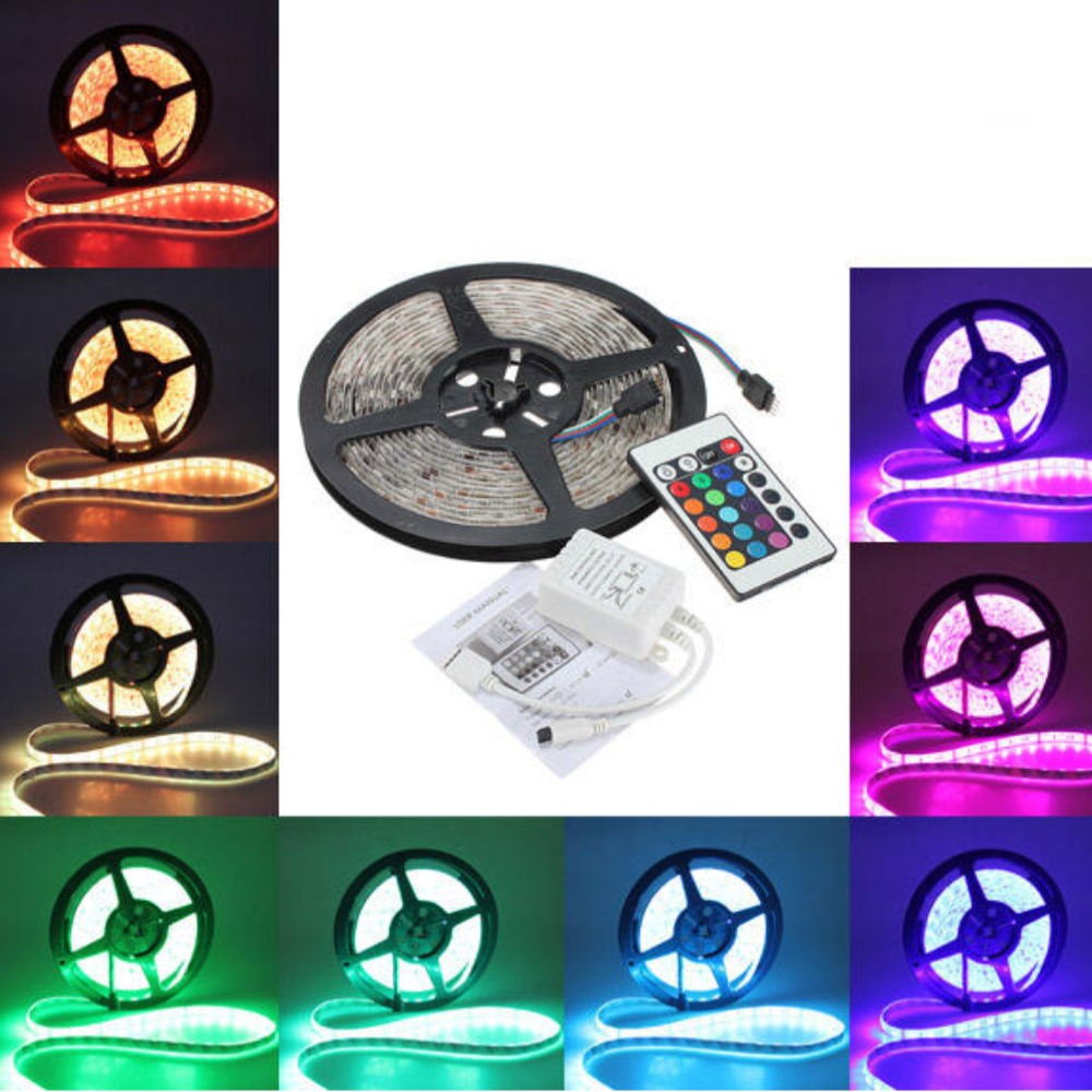 Led szalag RGB-W 5m távoli vezérléssel