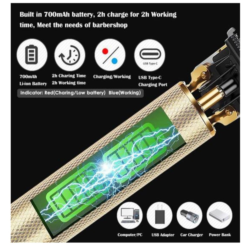 Professzionális T-pengés hajvágógép