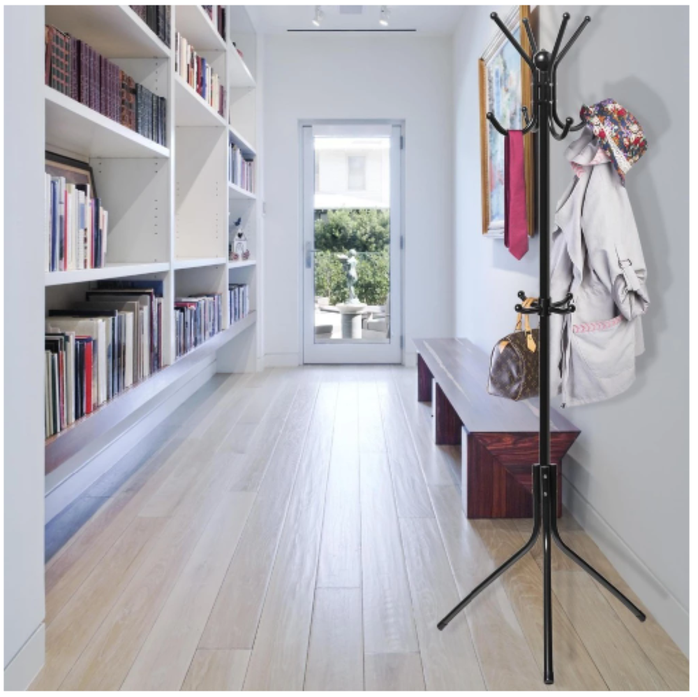 Szabadon álló állvány kabátoknak