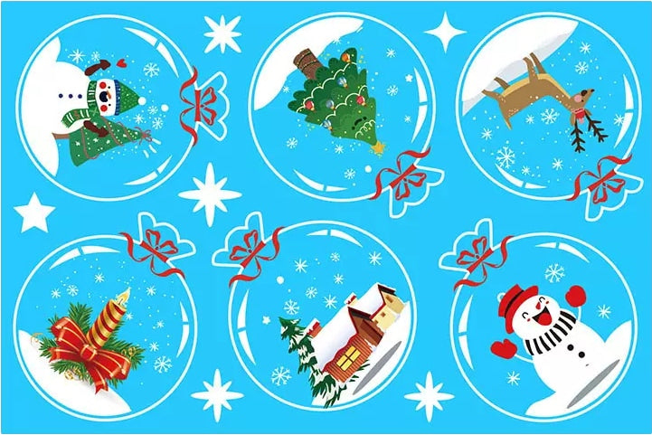 Karácsonyi matricák